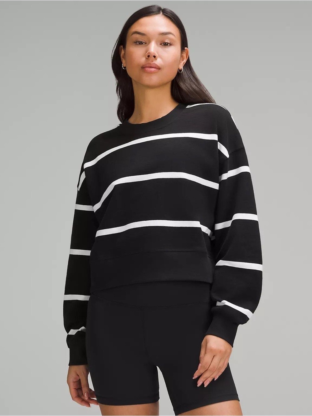 Lululemon perfectly oversized cropped Crew